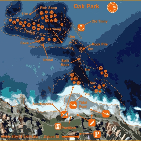 Map Oak Park