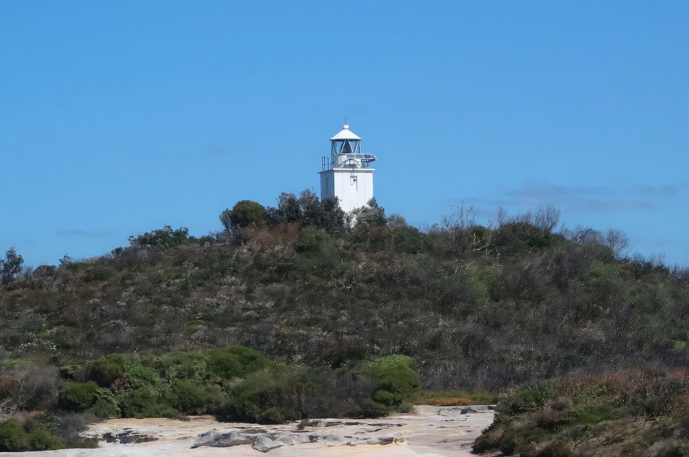 Cape Baily Lighthouse along the coastal walk