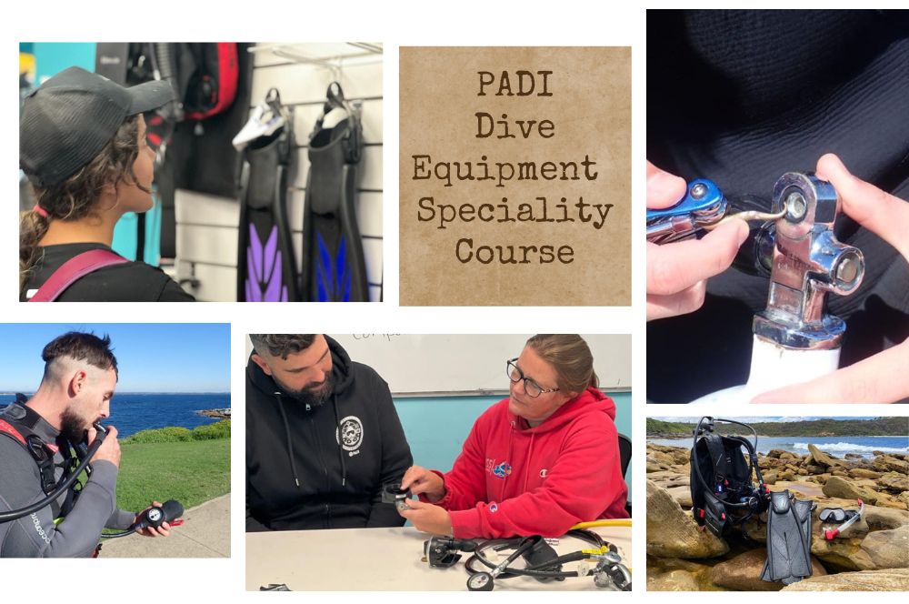 PADI Equipment Course