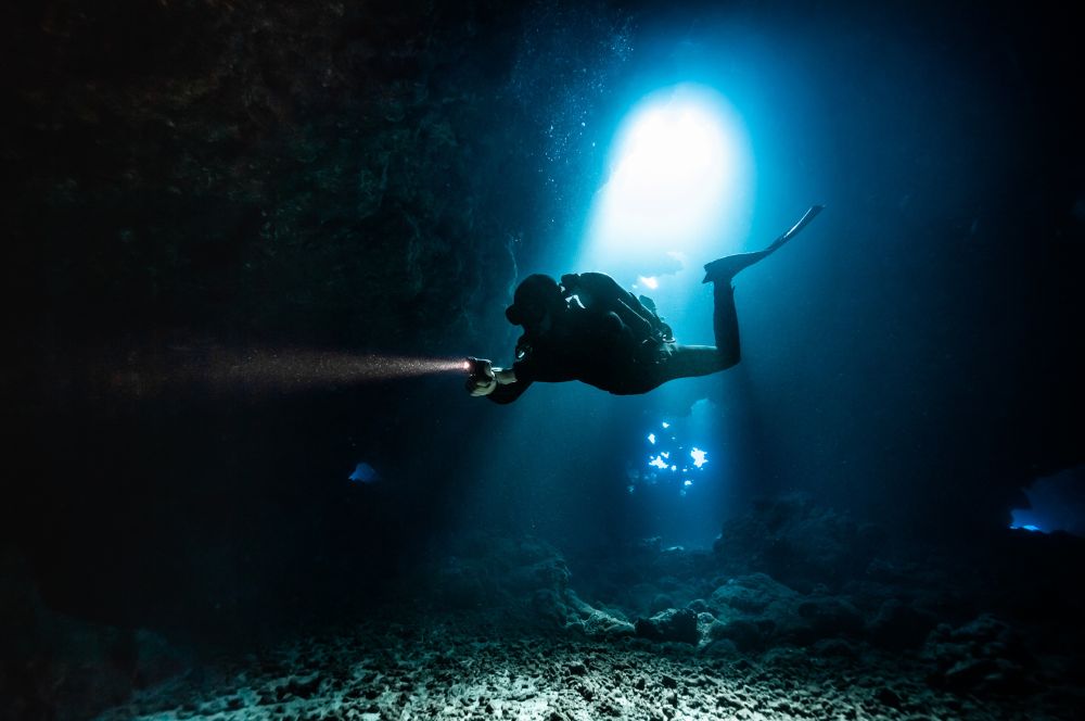 Building confidence through scuba diving