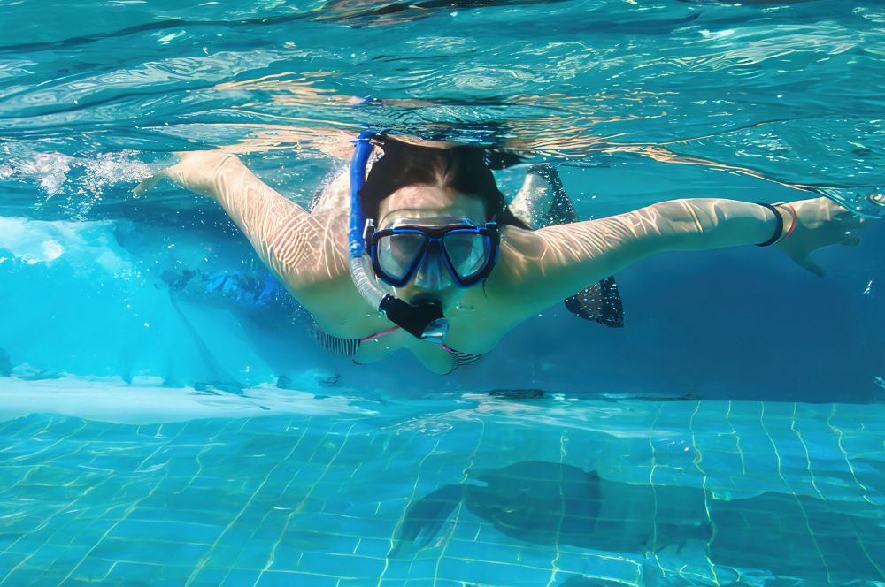 Snorkeling for non-swimmers