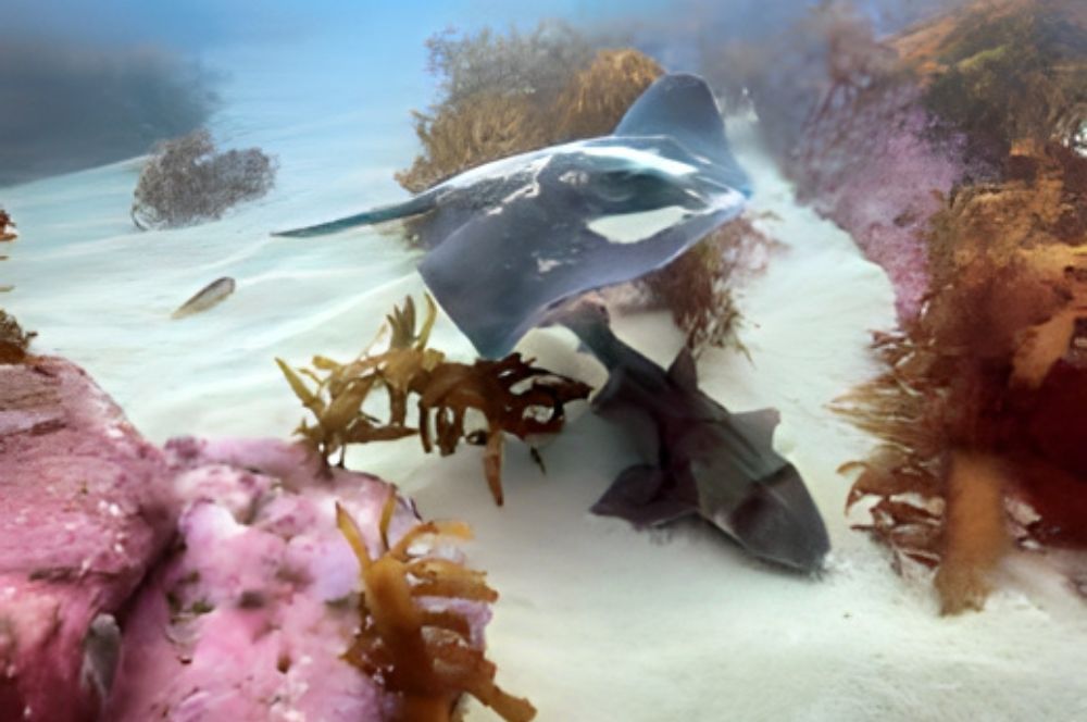 Scuba divers exploring the underwater world at Cape Solander, Sydney